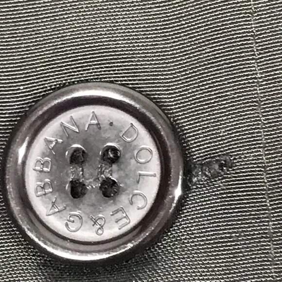 Dolce & Gabbana Jacket Mens 46 Black Made in Italy Utility Zip Pockets Lined - Picture 6 of 12